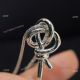 Replica T I F F I NY & C o Keys Woven Keys Large Key Diamond-set Pendant (4)_th.jpg